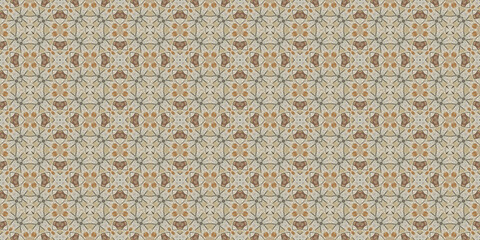 Seamless abstract pattern. Symmetrical texture. Kaleidoscope