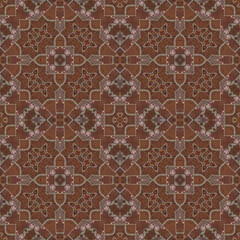 Seamless abstract pattern. Symmetrical texture. Kaleidoscope