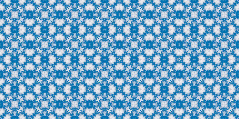 Seamless abstract pattern. Symmetrical texture. Kaleidoscope