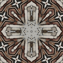 Seamless square pattern. Abstract texture background.