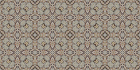 Seamless abstract pattern. Symmetrical texture. Kaleidoscope