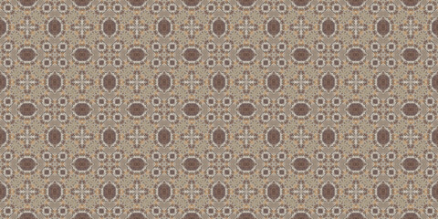 Seamless abstract pattern. Symmetrical texture. Kaleidoscope