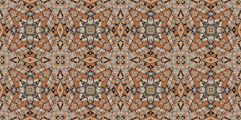 Seamless pattern banner. Abstract texture background.