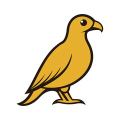 Golden Falcon Illustration