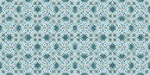 Seamless abstract pattern. Symmetrical texture. Kaleidoscope