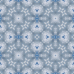 Seamless abstract pattern. Symmetrical texture. Kaleidoscope