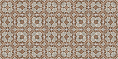 Seamless abstract pattern. Symmetrical texture. Kaleidoscope