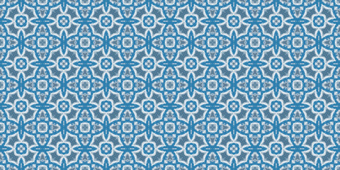 Seamless abstract pattern. Symmetrical texture. Kaleidoscope