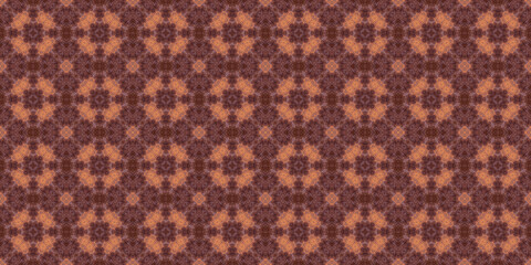 Seamless abstract pattern. Symmetrical texture. Kaleidoscope
