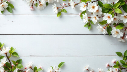 Spring and wooden table background. Spring flowers and wooden table for product display HD backdrop. Beautiful spring flowers and wooden table HD wallpaper