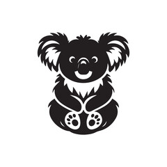 Vector illustration of a cute Panda for children colouring activity
