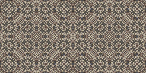 Seamless abstract pattern. Symmetrical texture. Kaleidoscope