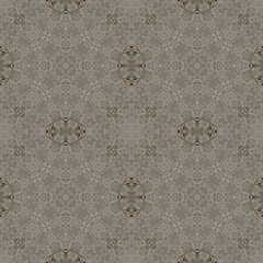 Seamless abstract pattern. Symmetrical texture. Kaleidoscope