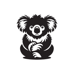 Fototapeta premium Vector illustration of a cute Panda for children colouring activity 
