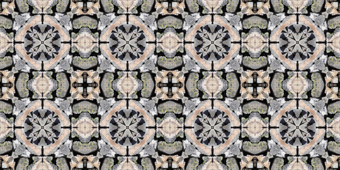 Seamless pattern banner. Abstract texture background.