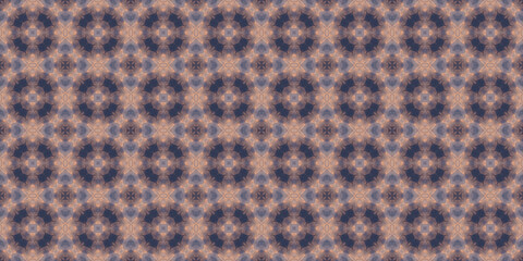 Seamless abstract pattern. Symmetrical texture. Kaleidoscope