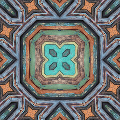 Seamless square pattern. Abstract texture background.