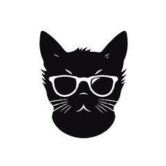 vector illustration of a cat