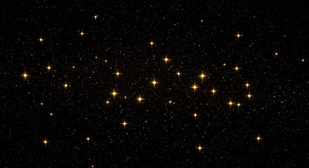 Golden Stardust AI Generated