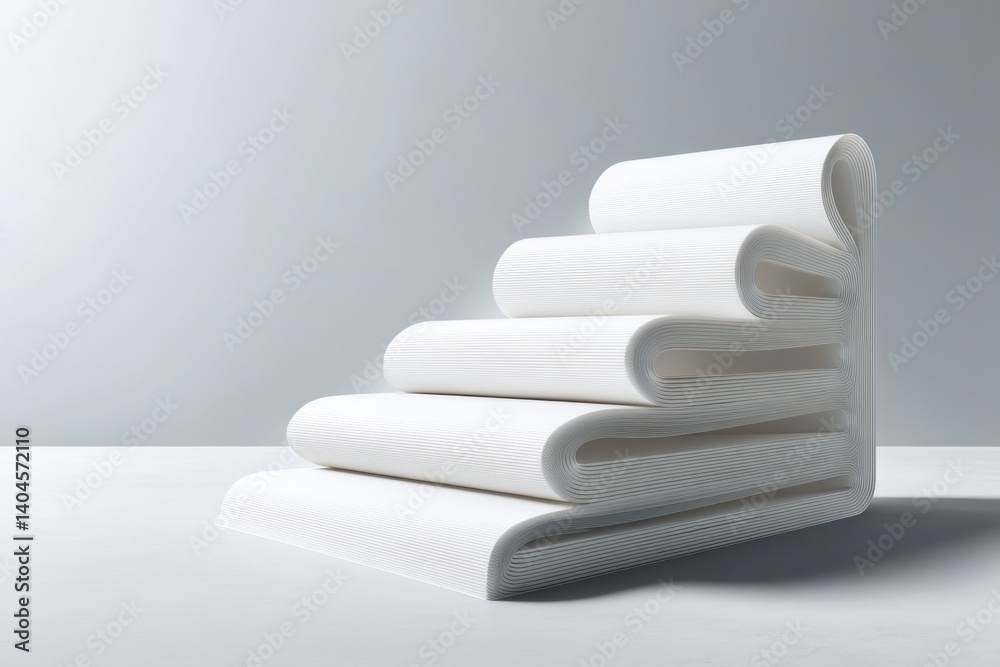 Aufkleber minimalist digital transformation timeline sleek white paper to cloud archiving evolution - innovati
