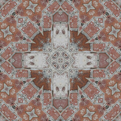 Seamless square pattern. Abstract texture background.