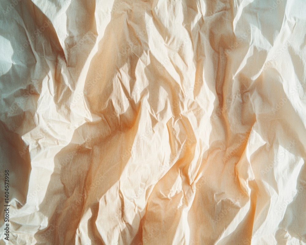 Poster ethereal paper texture minimalist abstract organic landscape exploring soft materiality in contempor