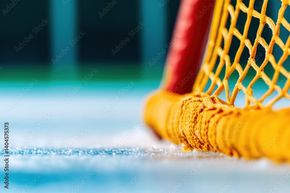 Aufkleber immersive sports performance high-resolution hockey goal macro - dynamic competitive edge in elite w