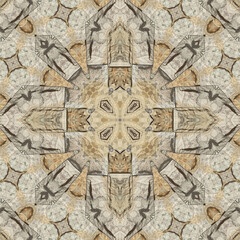 Seamless square pattern. Abstract texture background.