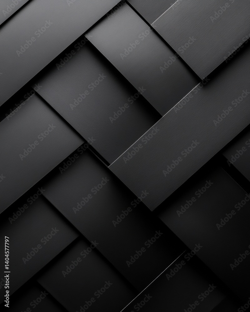 Poster minimalist dark carbon geometric abstraction sleek industrial design texture for advanced branding, 