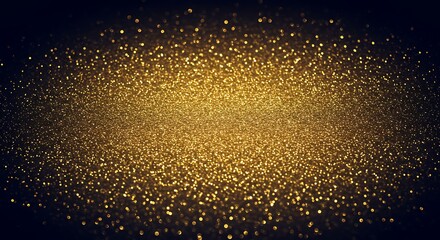 Golden Stardust Symphony AI Generated