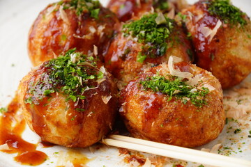 たこ焼　大阪名物