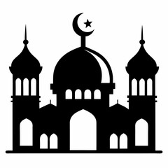 taj mahal vector illustration