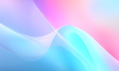 Soft Pastel Pink Blue Abstract Background Fluid Wavy Design Elegant Smooth Gradient Texture Modern Minimalist Style Digital Art Illustration Perfect  
