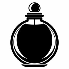 perfume bottle vector illustration