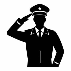 police officer silhouette