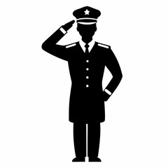 police officer silhouette