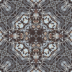 Seamless square pattern. Abstract texture background.