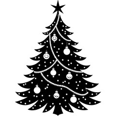 christmas tree vector