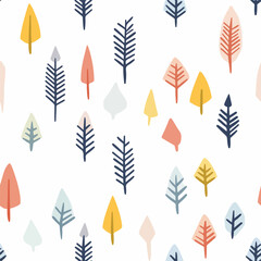 Arrowhead pattern.Exquisite vector vegetable patterns. 
