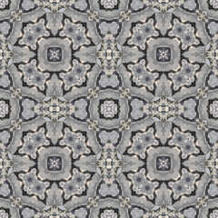 Seamless abstract pattern. Symmetrical texture. Kaleidoscope