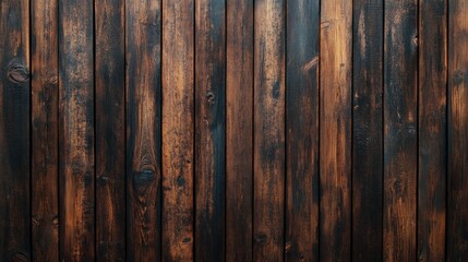 Dark Wooden Plank Background