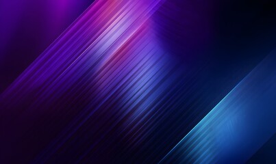 Fototapeta premium Abstract Purple and Blue Diagonal Stripes Background