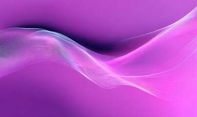 Abstract Purple Wave Background