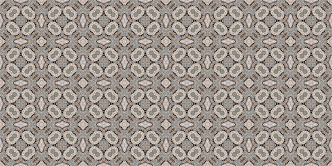 Seamless abstract pattern. Symmetrical texture. Kaleidoscope
