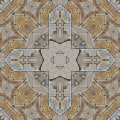 Seamless square pattern. Abstract texture background.