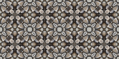 Seamless pattern banner. Abstract texture background.