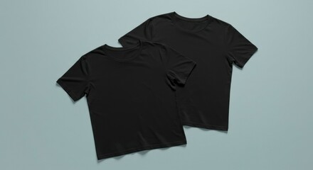 Blank black t-shirts