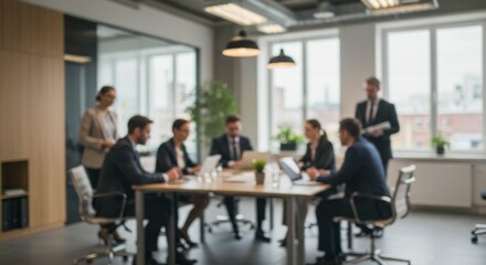 Blurred business meeting (2)