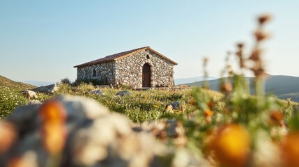 Sacred Springs Retreat Minimalist Stone Sanctuary Reimagining Spiritual Tourism with Eco-Wellness Design for Mindful Travelers in Serene Mountain Landscapes