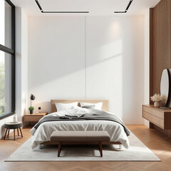 modern bedroom interior
